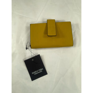 Simply Vera Vera Wang Card Wallet RFID BLOCKING VEGAN LEATHER
